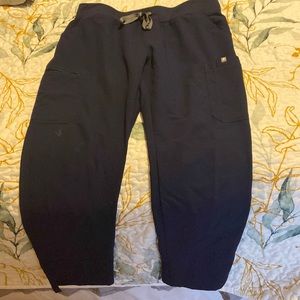 Navy Blue Figs Scrub pants